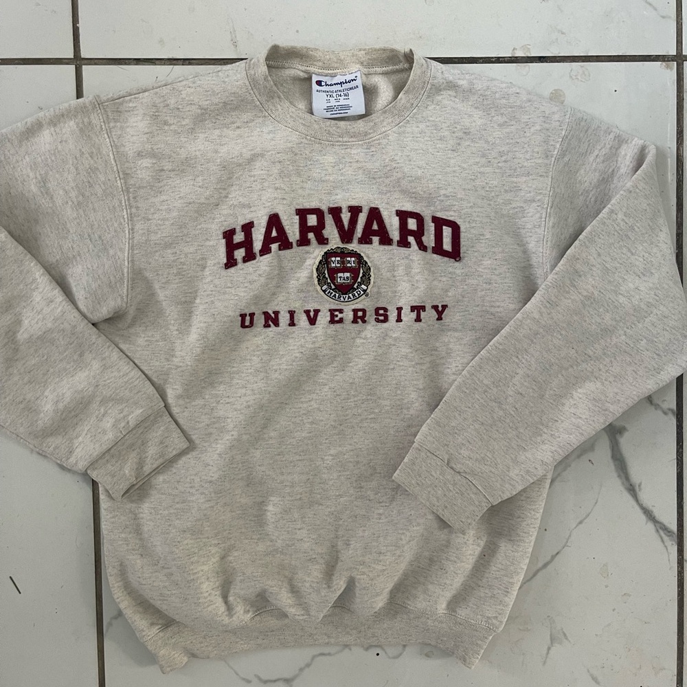 Vintage champion Harvard sweatshirt